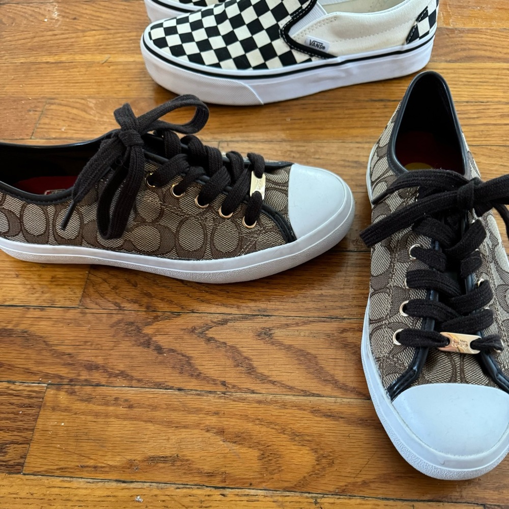 Coach sneakers size 7.5 NWOT